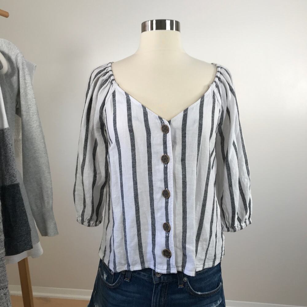 Sanctuary • Modern Summer Button Front Top